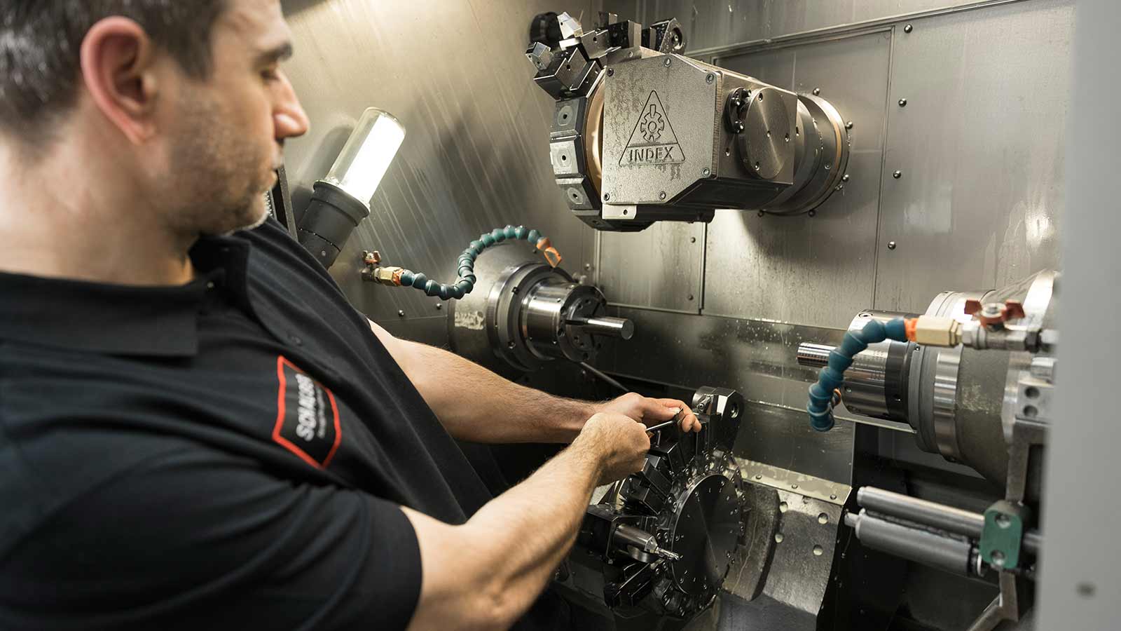 CNC-5-Achsen-Drehteile und Frästeile